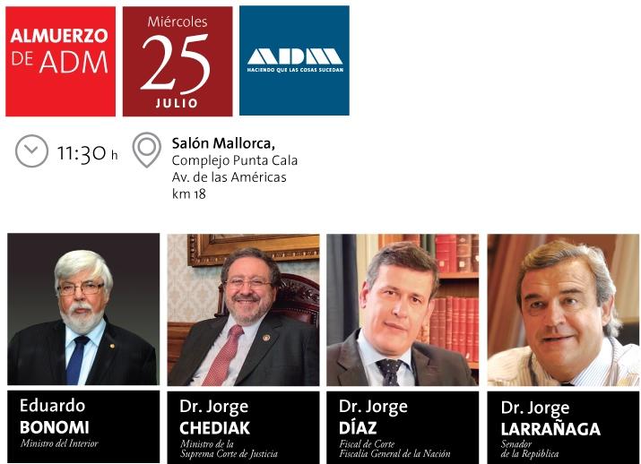 Almuerzo ADM: Seguridad, un tema que nos importa a todos